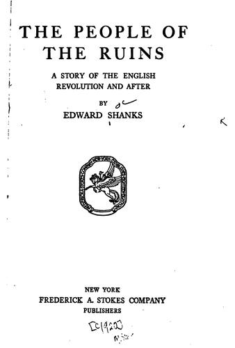 The People of the Ruins